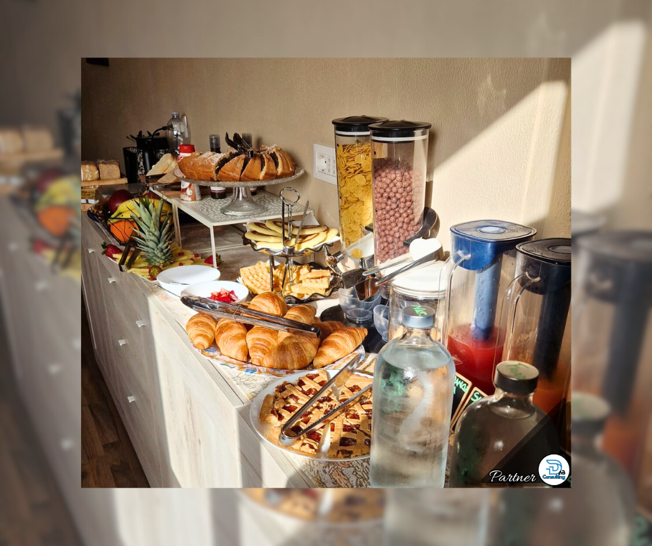 La colazione al Bed & Breakfast U Baruni